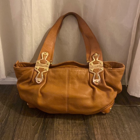 Tan Slouchy/Hobo Michael Kors Purse - Picture 2 of 4